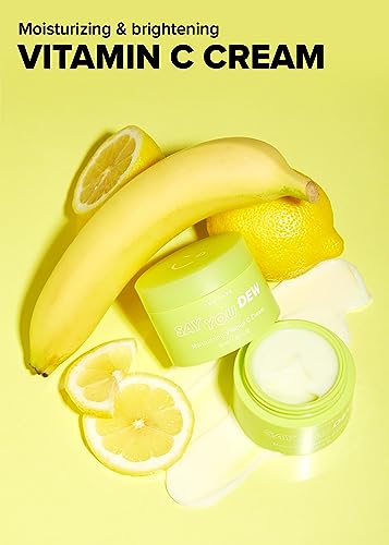 I DEW CARE Vitamin C Face Moisturizer - Say You Dew | Korean Skin Care Routine Panthenol, Niacinamide, Non-irritating, Hydrate and Illuminate Glass Smoother Skin, Lightweight, 1.69 FL Oz