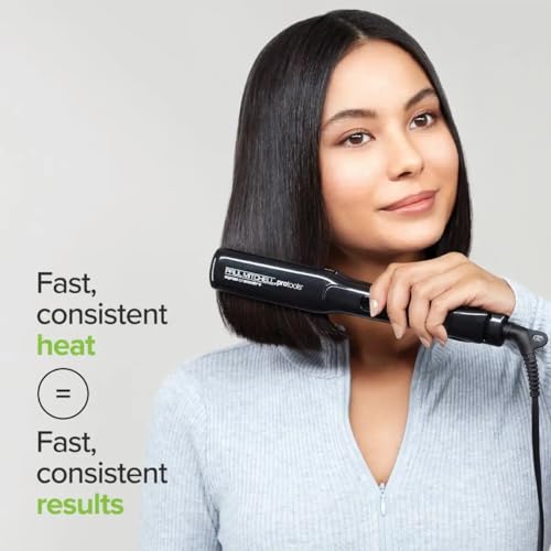 Paul Mitchell Pro Tools Express Ion Smooth + Ceramic Flat Iron, Adjustable Heat Settings for Smoothing + Straightening