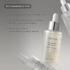 TIRTIR Daily Hydration Set - Milk Skin Toner + SOS Serum, Rice Bran Extract, Chamomile, Radiant Glow | Fragrance Free, Mineral Oil Free, Fungal Acne Safe…