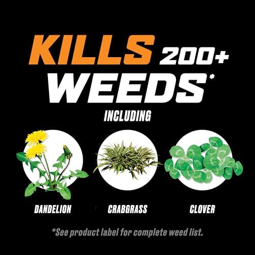 Ortho WeedClear Lawn Weed Killer Ready-to-Use, Refill, Kills Crabgrass, Dandelion and Clover, 1 gal.