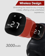 Red Light Therapy for Knee Brace, Vibration Knee Massager, 660nm&850nm, Red Light Heated Device for Knee/Elbow/Shoulder