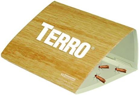 TERRO T720 Clothes Moth Alert Traps - 2 Non-Toxic, Safe Clothes Moth Traps