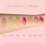 Hydrating Lip Glow Oil - 2PCS Tinted Moisturizing Lip Gloss Plumping Long-Lasting Shiny Fruit Flavor Lip Stain, 0.10 Fl Oz (Raspberry&Peony)