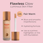MCoBeauty Flawless Glow Luminous Skin Filter, 2.5 Fair, Healthy Glow with Natural Radiance, Vegan, Cruelty Free Cosmetics