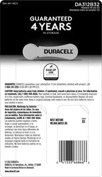 Duracell Hearing Aid Batteries Brown Size 312, 32 Count Pack, 312A Size Hearing Aid Battery with Long-Lasting Power, Extra-Long EasyTab Install for Hearing Aid Devices
