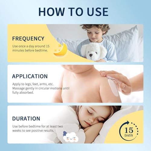 Kids Magnesium Lotion, Baby Magnesium Sleep Lotion, Calming Magnesium Cream for Leg Cramps Feet & Muscle Relaxation (2)
