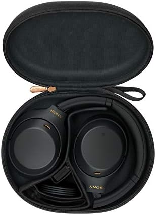 Sony WH-1000XM4 Wireless Premium Noise Canceling Overhead Headphones with Mic for Phone-Call and Alexa Voice Control, Black WH1000XM4