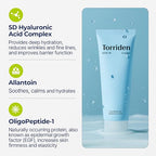 Torriden DIVE IN Cream 80ml (2.71 fl. oz.) | Facial Moisturizer for Sensitive, Oily Skin | Lightweight and Moistrul Creamy Texture | Hyaluronic Acid Cream, Allantoin