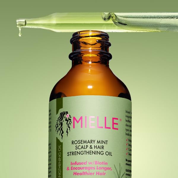 Mielle Organics Hair Strenghtening Bundle - Oil, Shampoo and Conditioner
