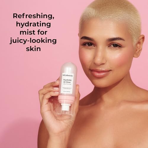 MCoBeauty Hydrate & Glow Ultra-Fine Mist - Shimmering Face & Body Spray, Vegan, Cruelty Free Cosmetics
