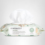 The Honest Company Hypoallergenic Multi-Use Baby Wipes for Sensitive Skin, Geo Mood, 288 Count