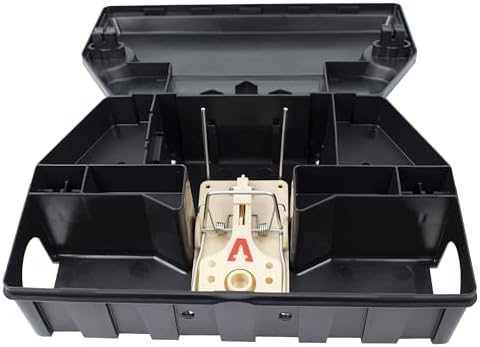 Victor M901RB Refillable Rodent Bait Station, Black