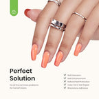 Beetles 3Pcs 15ml Builder Nail Gel with Top and Base Coat Set No Wipe Gel Top Coat Base Gel Builder Extension Gel for Nails Shine Finish and Long Lasting Nail Protection Gift for Women