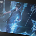 Ultra PRO - Final Fantasy x Universes Beyond Noctis, Prince of Lucis Playmat for Magic: The Gathering | Card Game Playmat, Final Fantasy Collectibles, Desk Mat Mousepad