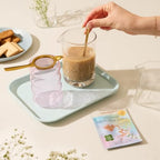 Kola Goodies - Oat Milk Tea Latte - Vegan - Mood Lifter w/Low Caffeine - Made with Loose Leaf Ceylon Tea, Oat Milk Powder, Monk Fruit Sweetener & Raw Coconut Sugar - Ready in 3 Minutes - 10 Sachets