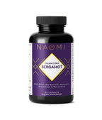NAOMI Italian Citrus Bergamot 500mg + Resveratrol, Award-Winning Cardiologist Dvlpd, Supports Normal Cholesterol & Healthy Cellular Function, 7 Key Polyphenols, Resveratrol & Olive Leaf, 90-Day Supply