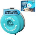 5-MinutePetBath Low Stress Dog Shower Attachment for Shower Head, Portable Pet Wash Station, Dog Washing Kit, Pet Shower Attachment, Epsom Salt Dog Spa, Shower Hose Attachment, Dog Wash - Green