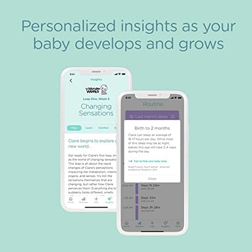 Lumi by Pampers Smart Baby Monitor: HD Video Baby Monitor (with camera and audio), Wifi, Night Vision, Temperature & Humidity Tracking - Compatible with the Lumi Smart Sleep System (Sold Separately)