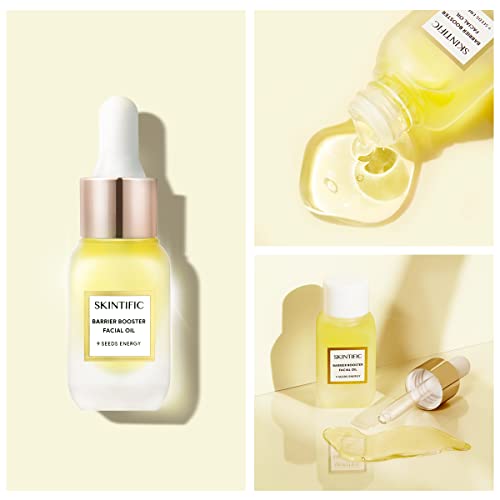 Barrier Booster Facial Oil 10ml | Aromatic essential oils Moisturizing Oil for Face, Hair, Skin & Nails No Greasy Daily Face Oil Face Moisturizer Essential oils for personal use