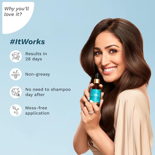 Pilgrim Advanced Hair Growth Serum | with 3% Redensyl + 4% Anagain | Stops Hair Loss & Hair Thinning | Hair Growth Treatment | Provides Thick & Dense Hair | 1.69 Fl Oz (Pack of 2)