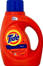 Tide Original Scent HE Turbo Clean Liquid Laundry Detergent, 40 oz, 25 loads