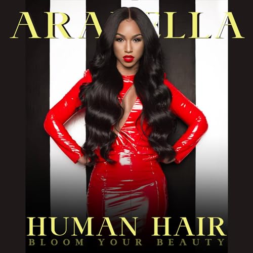 Arabella Glueless Lace Front Wigs Human Hair 13x4 Tiny Knots Real Pre Bleached Body Wave Wigs Human Hair 210% Density Upgraded Body Wave(20inch, 13x4 Body Wave Wig)