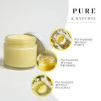 Vanman's - Tallow and Honey Balm With No Added Scent Jumbo - Beef Tallow Face Moisturizer with Grass-Fed/Finished Beef Tallow for Skin, Organic Raw Honey and Beeswax, Cold Pressed Olive Oil - 6 oz