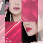 Objet Water Lip Stain Matte Lipstick – (Watery to Blurry Tint), Long-Lasting, Hydrating, Waterproof Wear – K-Beauty Liquid Lipstick for Women, Bold Red Tinted Gloss (008 PITCH)