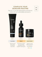 Buttah Skin by Dorion Renaud Complete Melanin-Rich Skin Care Kit | Shea Butter, Vitamin C Serum, Facial Cleanser | Organic & Natural | Black-Owned