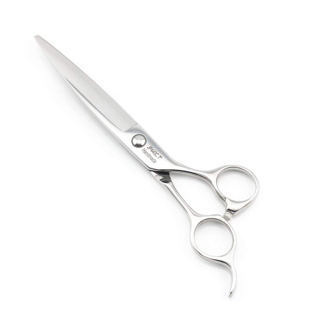 Barber Scissors 7" Professional Sliding Hair Scissors Willow Shape Sliding Hair Shears Professional Haircut Razor Edge 440c Barber Shears KINSARO for Hairdresser Barbershop or Home Use