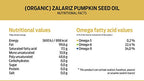 PÖDÖR Premium Zalariz Pumpkin Seed Oil - 8.4 fl. Oz. - Cold-Pressed, 100% Natural, Unrefined and Unfiltered, Vegan, Gluten-Free, Non-GMO in Glass Bottle