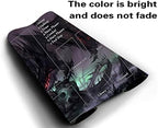 MTG Playmat, Game Play Mat for MTG TCG 24 x 14 inches Trading Card Inked Game Playmats with Storage Bag Smooth Rubber Surface Battle Game