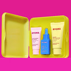 BYOMA So Hydrating Set - Barrier Repair Skincare Set - Creamy Jelly Cleanser, Hydrating Face Serum & Ceramide Face Moisturizer for Dry Skin - Anti Wrinkle, Alcohol Free Skin Care - 30ml, 15ml, 15ml