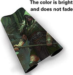 Board Game MTG Playmat Games Size 60X35 cm CCG Compatible for MTG CCG RPG Trading Card Game (GARRUK, Cursed Huntsman)