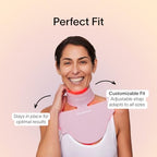 Solawave Neck & Chest LED Light Therapy Mask | FDA Cleared Red and Infrared Light Therapy for Body | Decolletage Mask for Neck Decollete Chest for Anti-Aging & Glowing Skin Device