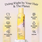 Eva NYC Freshen Up Invisible Dry Shampoo with Argan Oil & Rice Starch for All Hair Types, Non-Toxic, GMO-Free Cleansing Formula