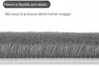 33 Ft Self-Adhesive Weather Stripping Door Seal Strip for Door Window, 0.35" Wide x 0.35" Thick, Gray