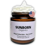 Pure Whipped Tallow Balm | Handmade in USA | 100% Organic Grass-Fed Beef Tallow for Skin | Beef Tallow Face Moisturizer Lotion for Dry Skin, Eczema, Baby, Lip Balm (4oz, Cozy Lavender)