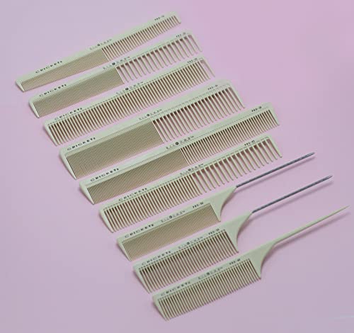 Cricket Silkomb Pro-20 All Purpose Hair Cutting Comb Silicone-Infused Professional Hair Stylist Barber Comb for Haircuts, Styling, All Hair Types