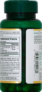 Nature's Bounty Turmeric Capsules, Herbal Supplement with Plant-Based Antioxidants, 450 Mg, 60 Count (Pack of 2)