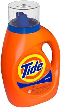 Tide Laundry Detergent Liquid Soap, Original, 32 Loads, 46 Fl Oz, 46 Fl Oz