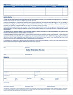 Adams Applications for Employment, 8.5 x 11 Inch, 3-Hole Punched, 50-Sheets/Pack, 2-Pack, White (9661)