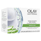 Olay Eye Makeup Remover Wipes, Daily Facials Gentle Face Cleanser for Sensitive Skin, Alcohol and Fragrance Free, Soft Face Wash Towels, Travel Essentials for Women, Dry Cloths, 99 ct (3 X 33ct)
