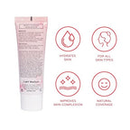 pūrlisse Ageless Glow Serum BB Cream SPF 40 : Clean & Cruelty-Free, Full & Flawless Coverage, Hydrates with Collagen | Medium 1.4oz