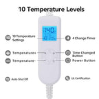 New 2023 Ambershine 45cmx85cm XXXL King Size Heating Pad with Fast-Heating Technology&10 Temperature Settings, Flannel Electric Heating Pad/Pain Relief for Back/Neck/Shoulders/Abdomen/Legs (Red)