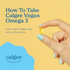 Vegan Omega 3-450mg DHA & EPA Fatty Acids - Sustainable Algae Oil - Plant-Based Fish Oil Alternative - Carrageenan-Free Softgels (120 Ct)