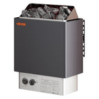 VEVOR Sauna Heater,220V Electric Sauna Stove, Steam Bath Sauna Heater 3h Timer and Adjustable Temp for Max. 176-318 Cubic Feet, (4.5KW) FCC Certification