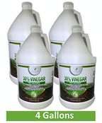 Natural Elements 30% Vinegar | (4) 1 Gallon Pack | Home and Garden Vinegar