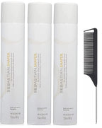 Shaper - Hold And Control Hairspray - 10.6 Ounce - Includes Steel Comb Black (3)