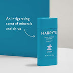 Harry's Mens Deodorant Antiperspirant, Odor & Sweat Control Antiperspirant for Men - Stone Scent, 3 Count